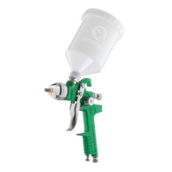 Купити Фарбопульт пневматичний HVLP, форсунка 1.4мм, верхній пластиковий бачок 600 мл., 3бар