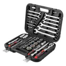 Купити Набір інструментів 1/2 "& 1/4", 82ед., Cr-V STORM