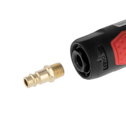 Купить Гайковерт кутовий пневматичний у кейсі + набір головок 1/2"