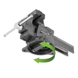 Купить Лещата слюсарні поворотні, 150 мм, 9,6 кг