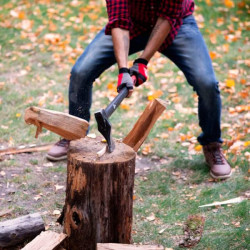 Купити Колун кованый, 2200 г, ручка з фібергласу