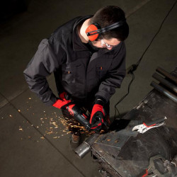 Купить Шліфмашина кутова, 1,2 кВт, 5000-12000 об/хв, диск 125 мм, поворотне руків’я