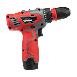 Купити Дриль-шурупокрут акумуляторний 12 В, 30 Nm, 0-350/0-1300 об/хв, 0.8-10 мм, 1.5 Аг, знімний патрон