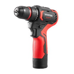 Купити Дриль-шурупокрут акумуляторний, безщітковий двигун, 12 В, 50 Nm, 0-500/0-1900 об/хв, патрон 0,8-10 м