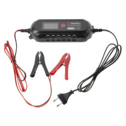 Купить Зарядний пристрій 6/12 В, 0,8/3,8 А, 1,2-120 Аг, зимовий режим заряду, дисплей, з мікропроцесором
