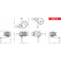 Купити Лебідка ручна Dragon Winch DWK 16