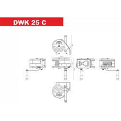 Купити Лебідка ручна Dragon Winch DWK 25 C