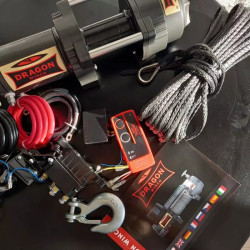 Купити Лебідка електрична для ATV Dragon Winch DWH 4500 HD synthetic