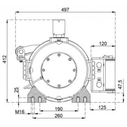 Купити Лебідка гідравлічна Hammer Winch HMW 14.2 PHT - EN 14.2 т сталевий корпус