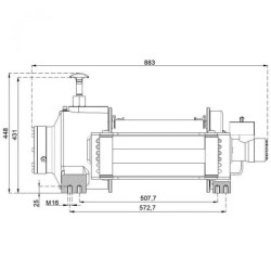 Купити Лебідка гідравлічна Hammer Winch HMW 14.2 PHT - EN 14.2 т сталевий корпус