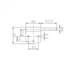 Купить Ответная часть к петле Winterhoff BSCHG 50-8-A