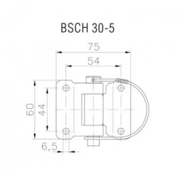 Купить Петля борта Winterhoff BSCH 30-5