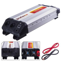 Купить Перетворювач напруги PULSO/IMU-2020/12V-220V/2000W/USB-5VDC2.0A/мод.хвиля/клеми