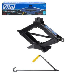 Купити Домкрат гвинтовий 2 т гумовий упор, висота підйому 390мм. 3,2кг (ДВ-1132ТН/ST-113N)