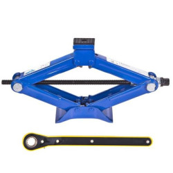 Купити Домкрат гвинтовий "ромб" з тріскачкою 1 т висота підйому 350мм. 2,2кг (DB-T10103A/ST-105B-1t)