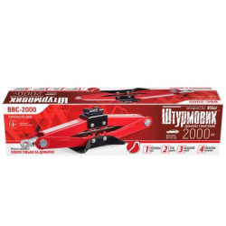 Купити Домкрат гвинтовий 2 т. висота підйому 390мм. 3,2кг (BBC-2000)