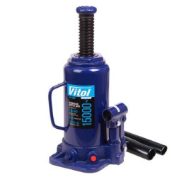 Купити Домкрат гідравлічний телескоп 15т в коробці min 230мм - max 460мм 9кг (DB-15002/T91504)