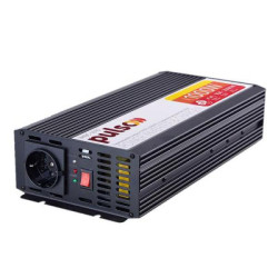 Купити Перетворювач напруги/Зарядн. пристрій PULSO IMBC-1010/12V-220V/1000W/10A/мод.хвиля/клеми