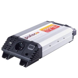 Купити Перетворювач напруги PULSO/IMU-1020/12V-220V/1000W/USB-5VDC2.0A/мод.хвиля/клеми
