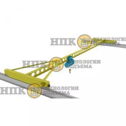 Купити Кран ручний опорний однобалковий 3.2 т