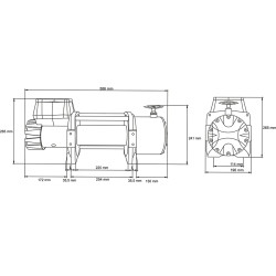 Купити Лебідка електрична Dragon Winch DWT 18000 HD-S