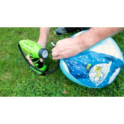 Купити Аккумуляторный насос-компрессор Zipper ZI-LPE20-AKKU