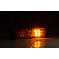 Купить Габаритні ліхтарі 4 діода Fristom (жовтий) LED Польща (2403100325)