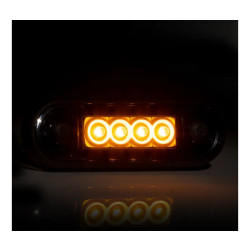 Купить Габаритні ліхтарі для вантажівок LED жовтий (Fristom) LED Польща (2403100322)