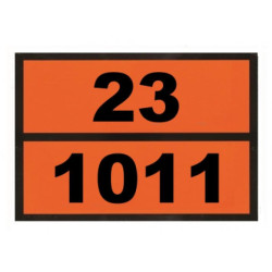 Купити Інформаційна табличка ADR &quot;Бутан 23-1011&quot; Bicma Bicma Цинк Італія (2602991113)
