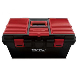 Купити Скринька для інструментів пластиковий 4 секції 556x278x270 TOPTUL TBAE0401