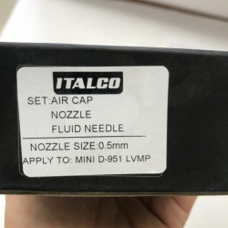 Купити Форсунка 0,5 мм для фарбопультів D-951-MINI LVMP ITALCO NS-D-951-MINI-0.5LM