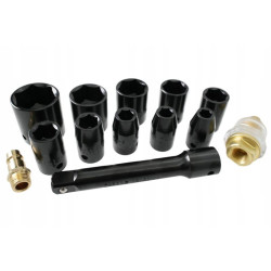 Купить Пневмогайковерт з набором пневмоінструменту 1/2" 17од. AIRKRAFT AT-5004SG