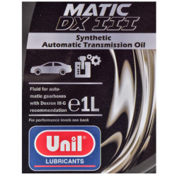 Купить Масло UNIL MATIC DX III ATF, 1л