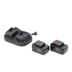 Купить Газонокосилка аккумуляторная 2x20V 4garden AM3422S