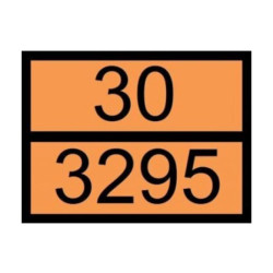 Купити Інформаційна табличка ADR &quot;Дистилят газового конденсату 30-3295&quot; Bicma Bicma Цинк Італія (