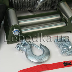 Купить Лебедка электрическая на эвакуатор Dragon Winch DWT 14000 HD 12 В