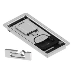 Купити Замок врізний 337мм*151мм Ø16,5 Нерж Туреччина (1305416040)