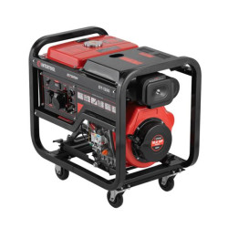 Купити Генератор дизельний 5,0/5,5 кВт, 220 В, 12,5 л, електро/ручний старт, мідна обмотка, STORM