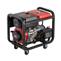 Купити Генератор дизельний 5,0/5,5 кВт, 220 В, 12,5 л, електро/ручний старт, мідна обмотка, STORM