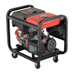 Купити Генератор дизельний 7,0/7,5 кВт, 220 В, 12,5 л, електро/ручний старт, мідна обмотка, STORM