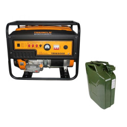 Купити Бензиновый генератор EF Power TBS6500S + газовая плитка Orcamp CK-505 + 4 газовых картриджа 400 мл