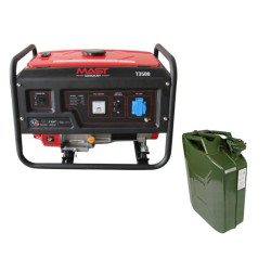 Купить Бензиновый генератор MAST GROUP Т3500 + газовая плитка Orcamp CK-505 + 4 газовых картриджа 400 мл
