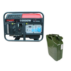 Купити Бензиновый генератор MAST GROUP YH13000 + газовая плитка Orcamp CK-505 + 4 газовых картриджа 400 мл