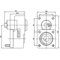 Купить Коробка отбора мощности ABER TF4001AMP