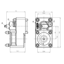 Купить Коробка отбора мощности ABER TF4002AMP