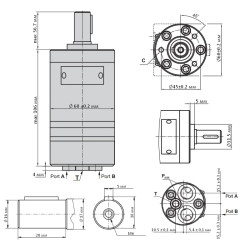 Купити Гідромотор героторний M+S Hydraulic MМ12,5