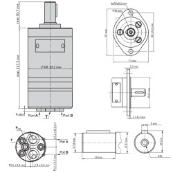 Купить Гидромотор героторный M+S Hydraulic MМF32