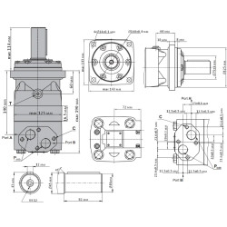 Купити Гідромотор героторний M+S Hydraulic МТ160С