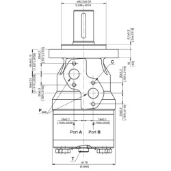 Купити Гідромотор героторний M+S Hydraulic МH400C/3