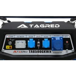 Купити Бензиновый генератор TAGRED  TA6500GKWX